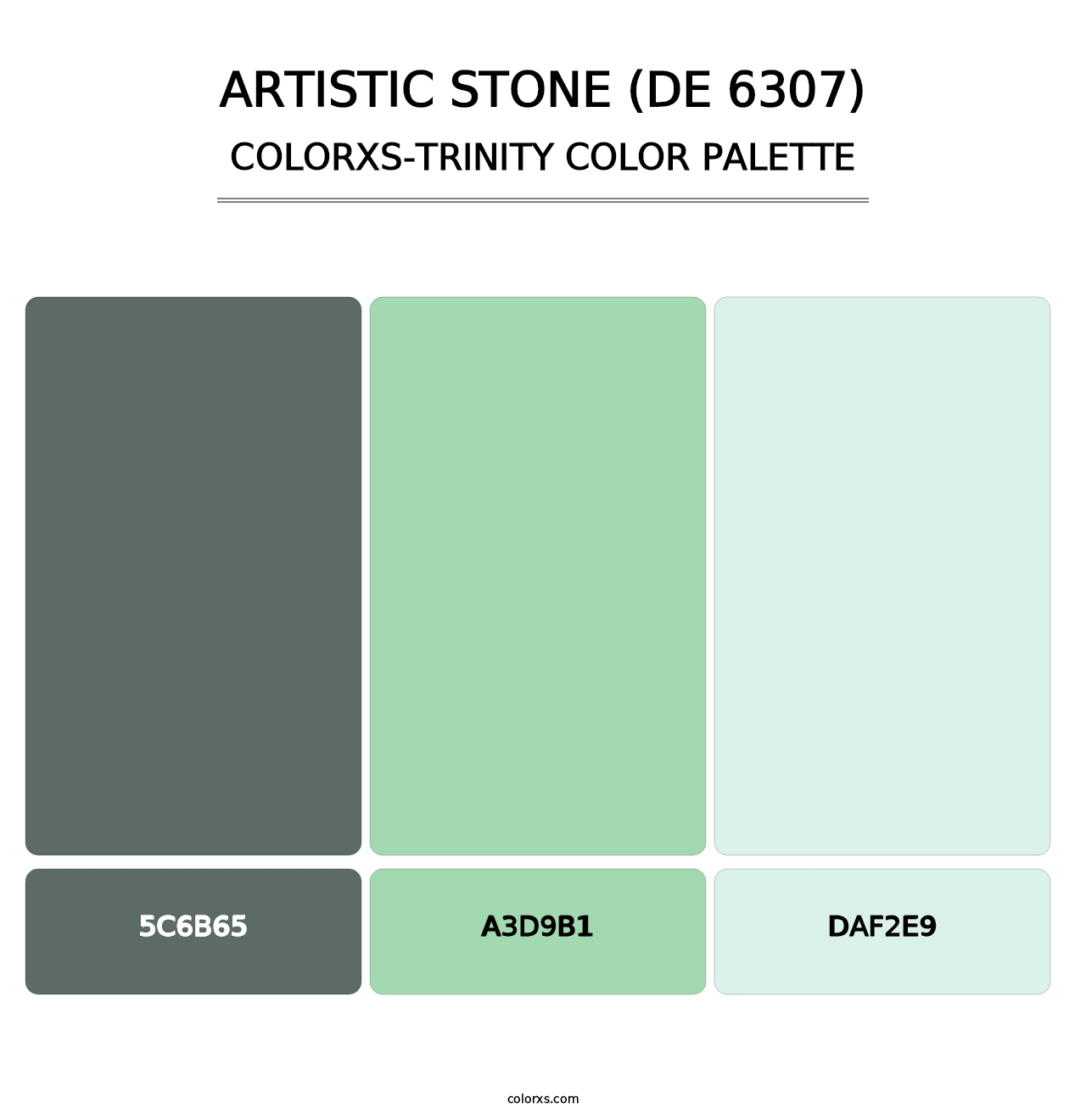 Artistic Stone (DE 6307) - Colorxs Trinity Palette