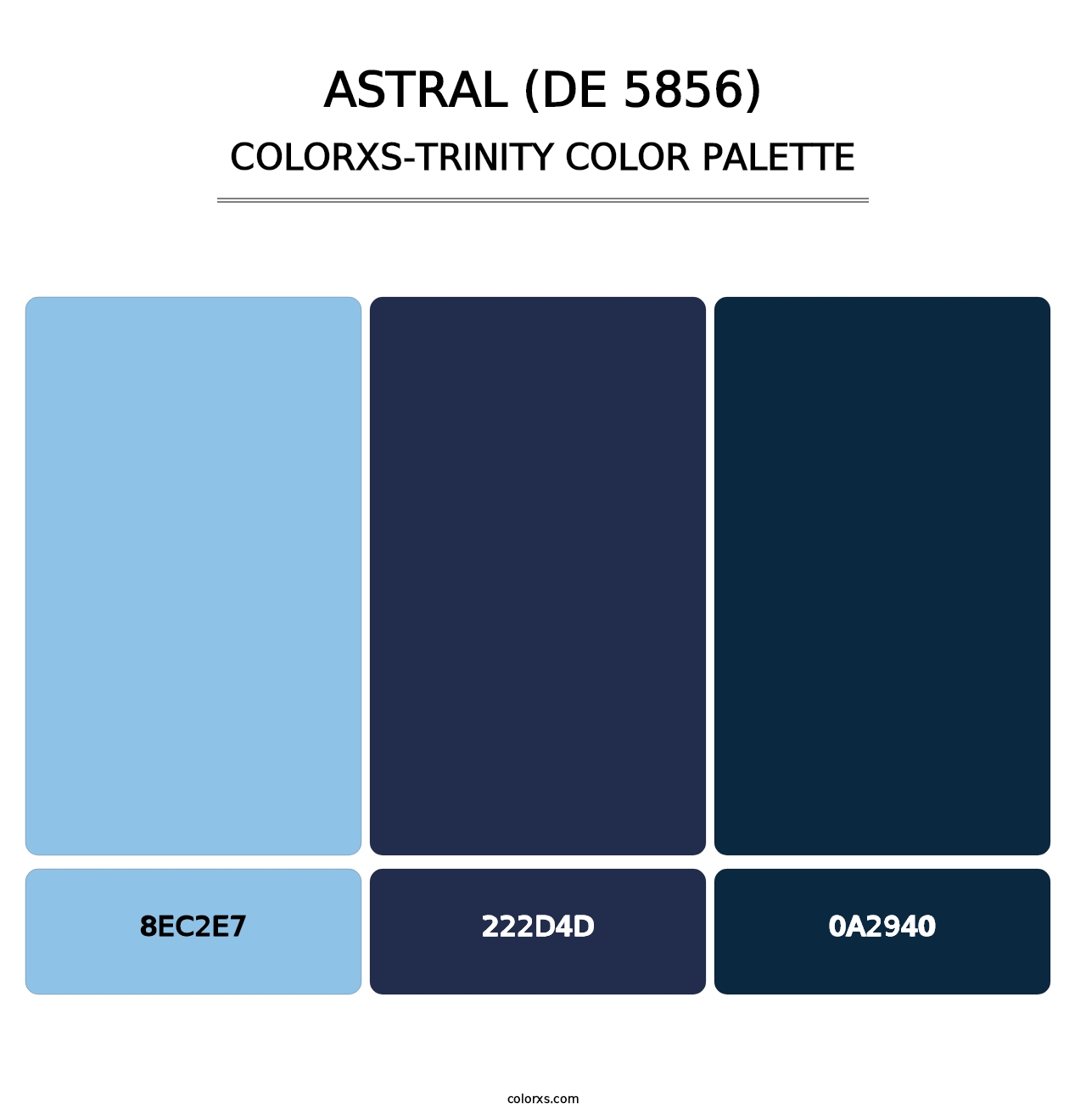 Astral (DE 5856) - Colorxs Trinity Palette