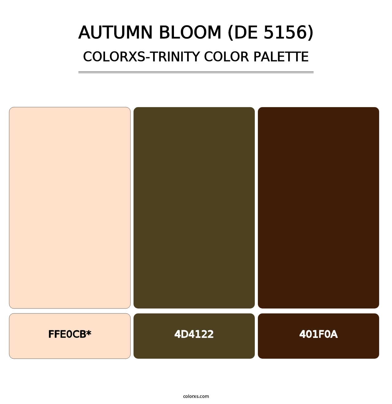 Autumn Bloom (DE 5156) - Colorxs Trinity Palette