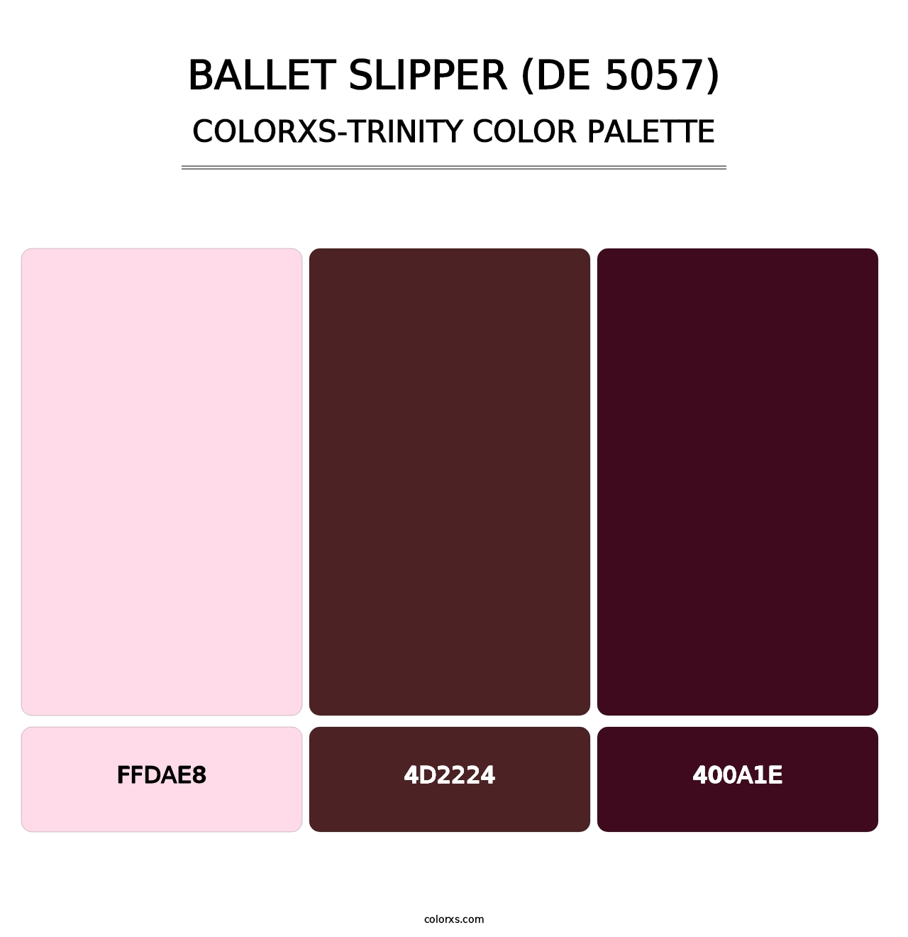 Ballet Slipper (DE 5057) - Colorxs Trinity Palette