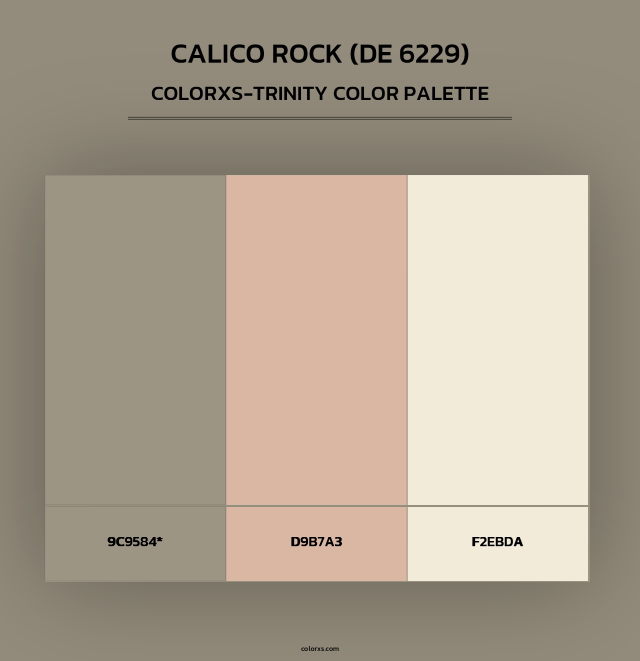 Calico Rock (DE 6229) - Colorxs Trinity Palette