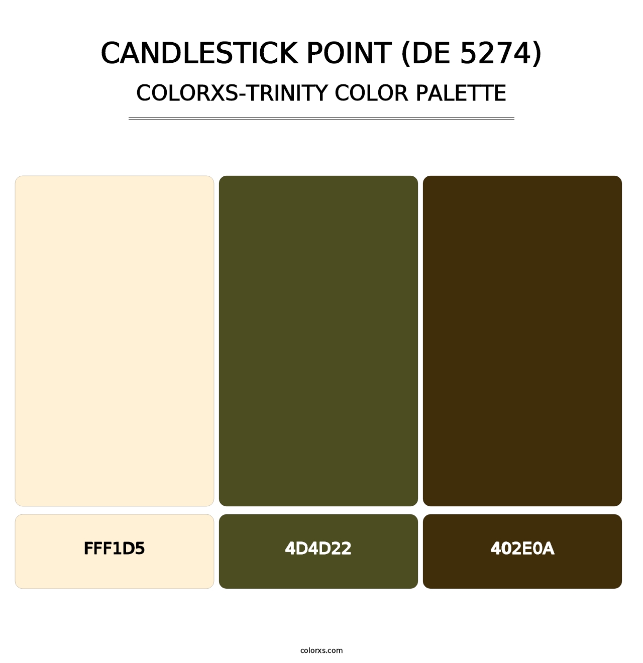 Candlestick Point (DE 5274) - Colorxs Trinity Palette