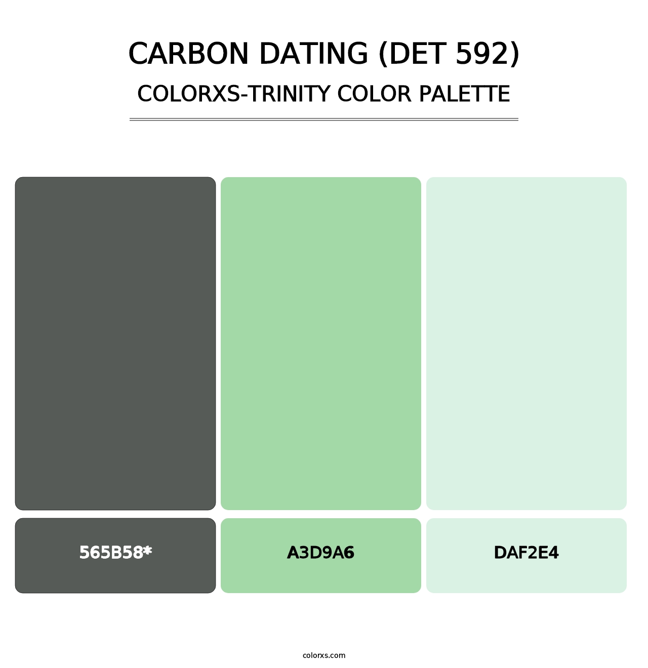 Carbon Dating (DET 592) - Colorxs Trinity Palette