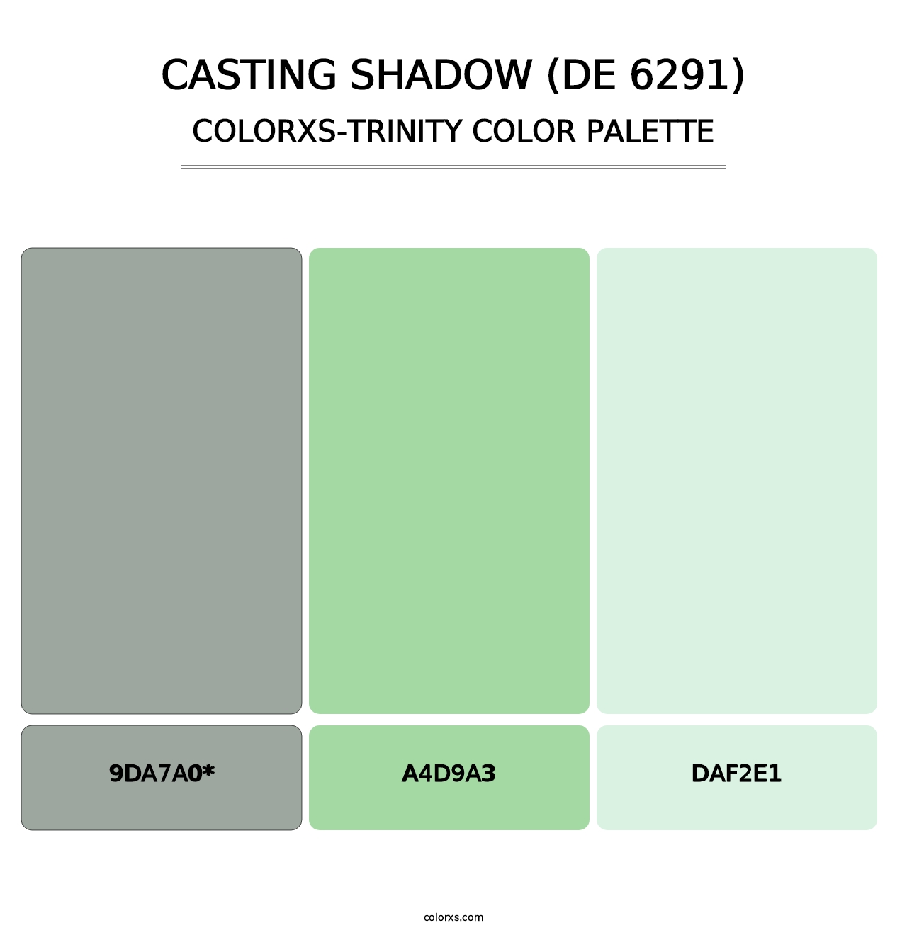 Casting Shadow (DE 6291) - Colorxs Trinity Palette