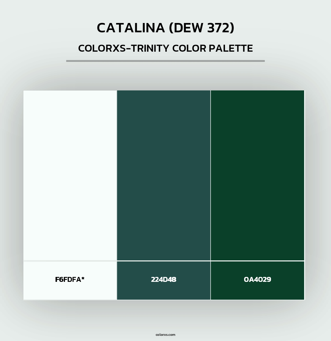 Catalina (DEW 372) - Colorxs Trinity Palette