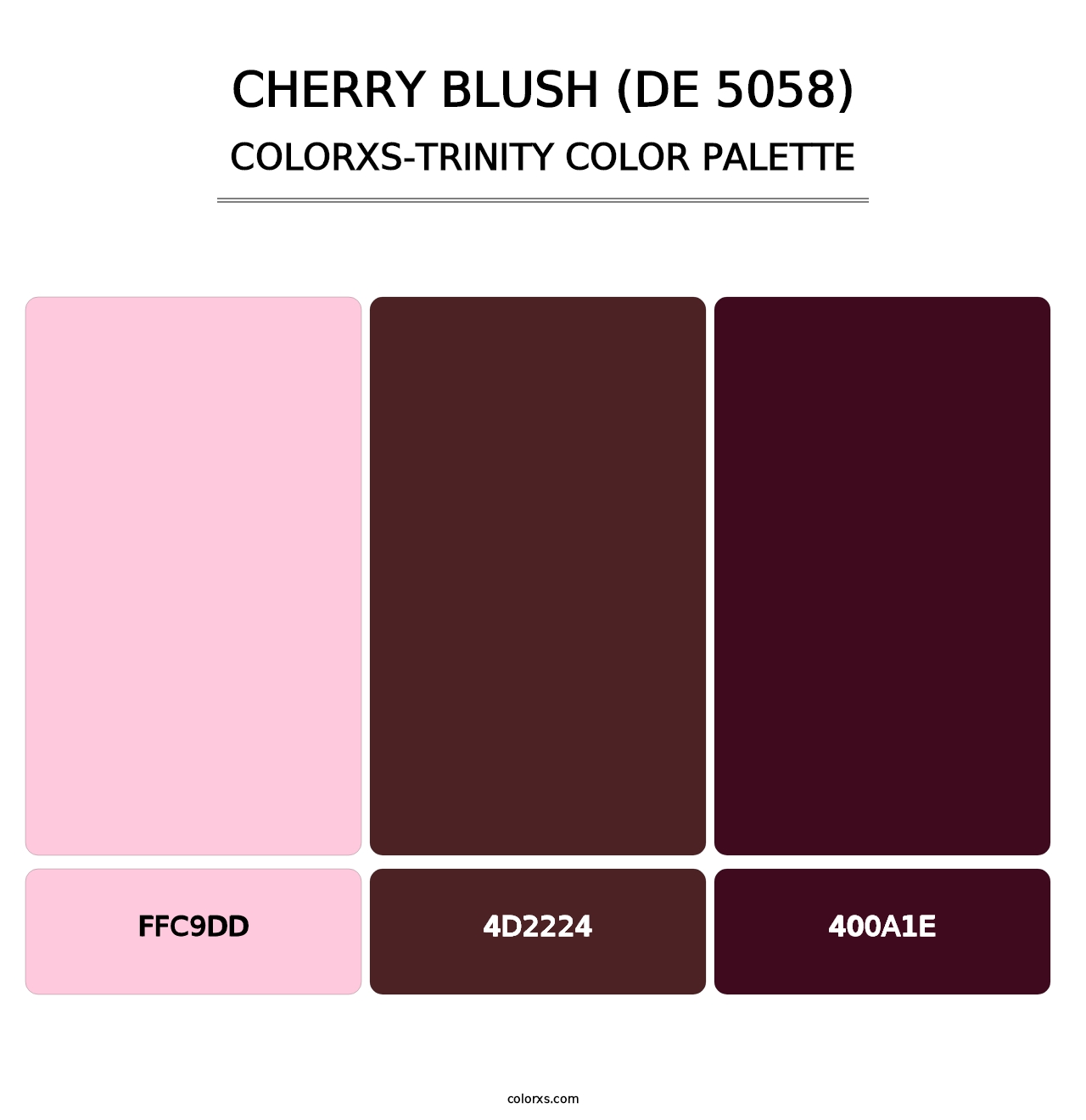 Cherry Blush (DE 5058) - Colorxs Trinity Palette