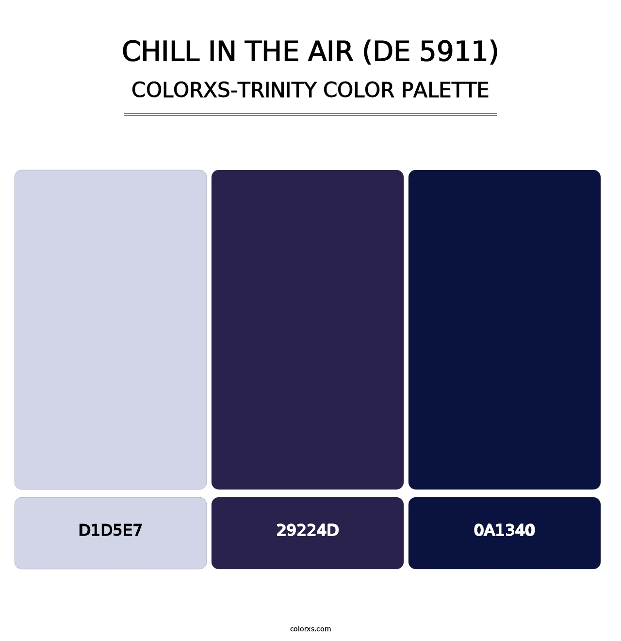 Chill in the Air (DE 5911) - Colorxs Trinity Palette