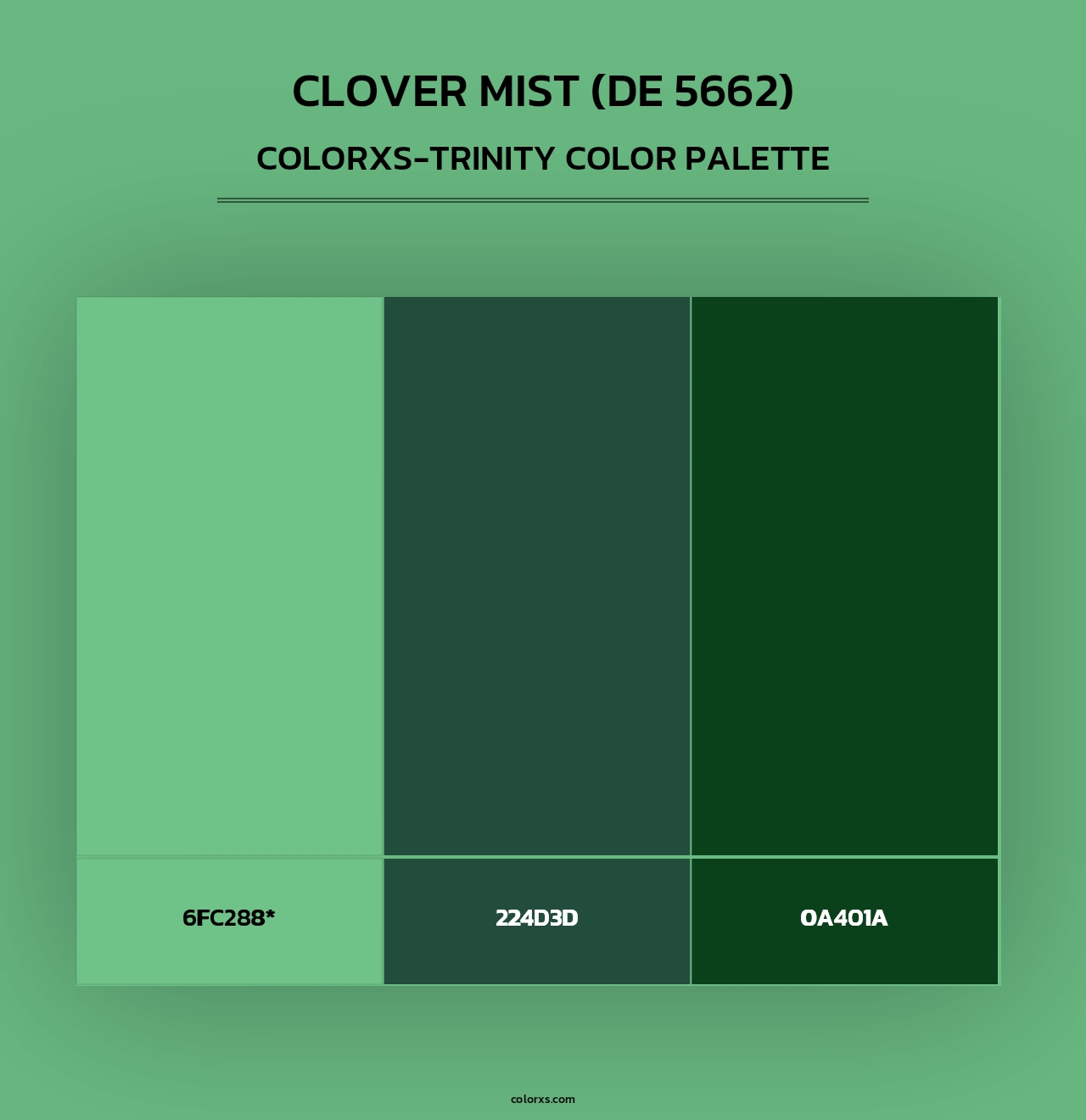 Clover Mist (DE 5662) - Colorxs Trinity Palette