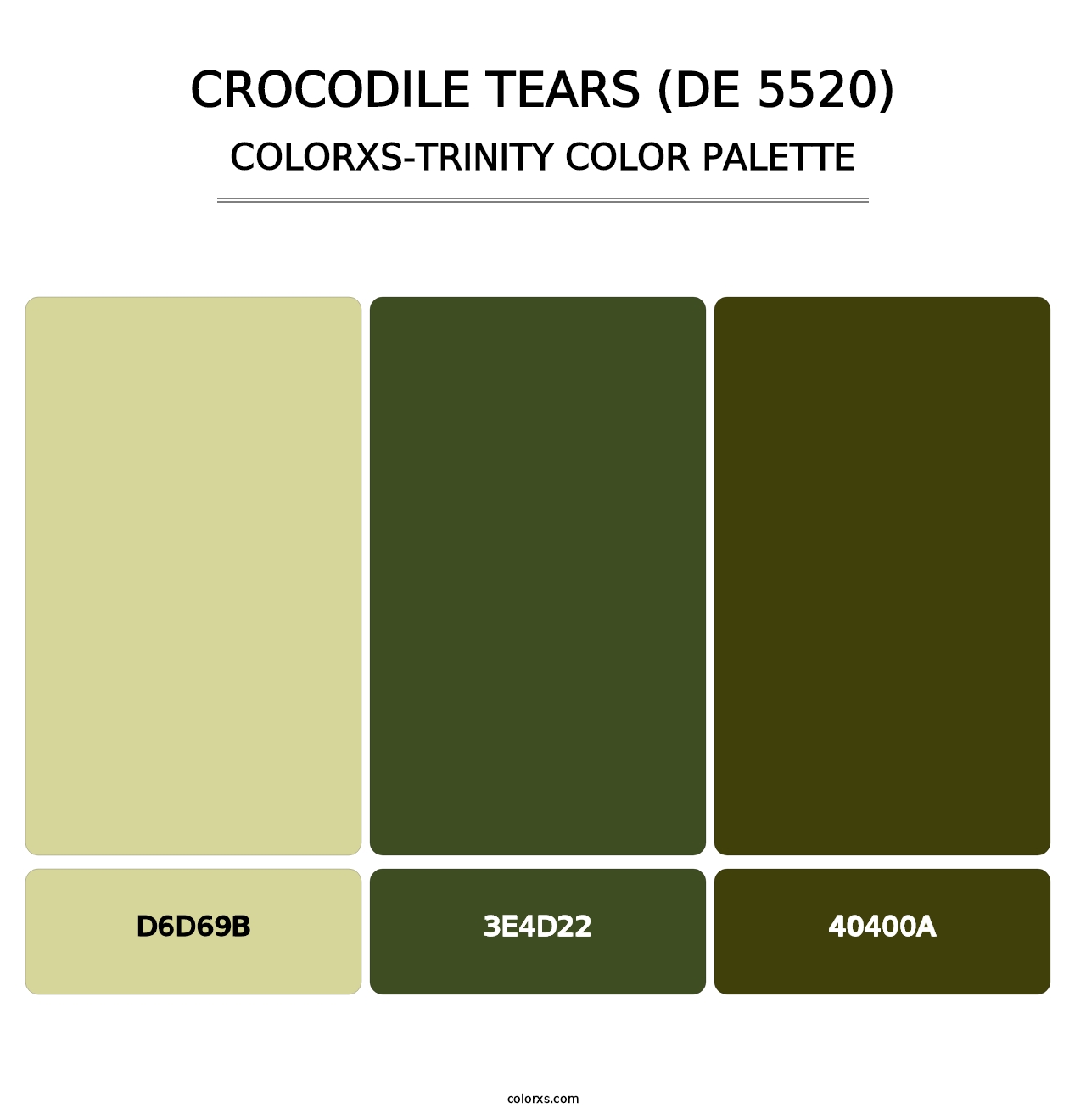 Crocodile Tears (DE 5520) - Colorxs Trinity Palette