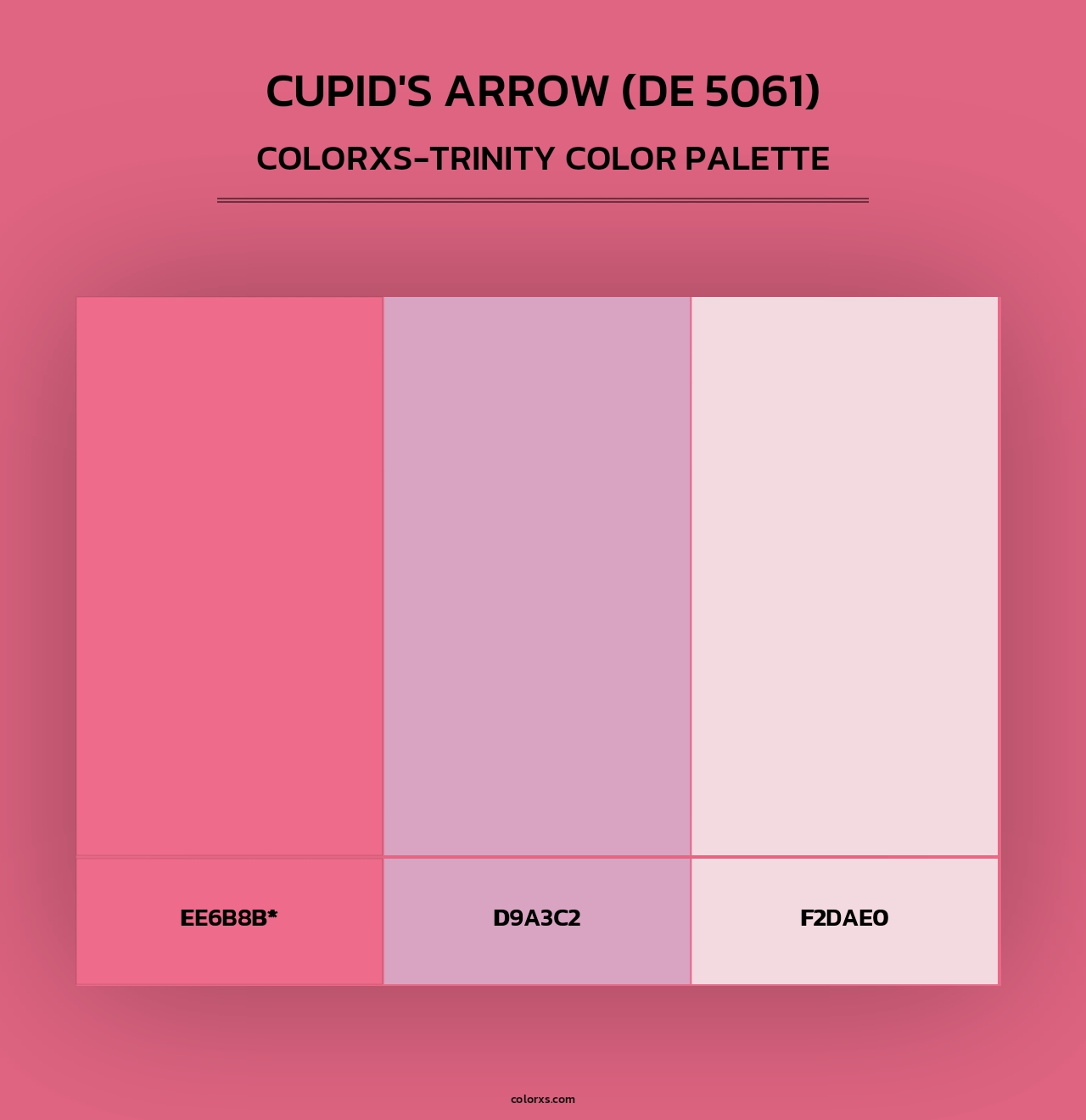 Cupid's Arrow (DE 5061) - Colorxs Trinity Palette