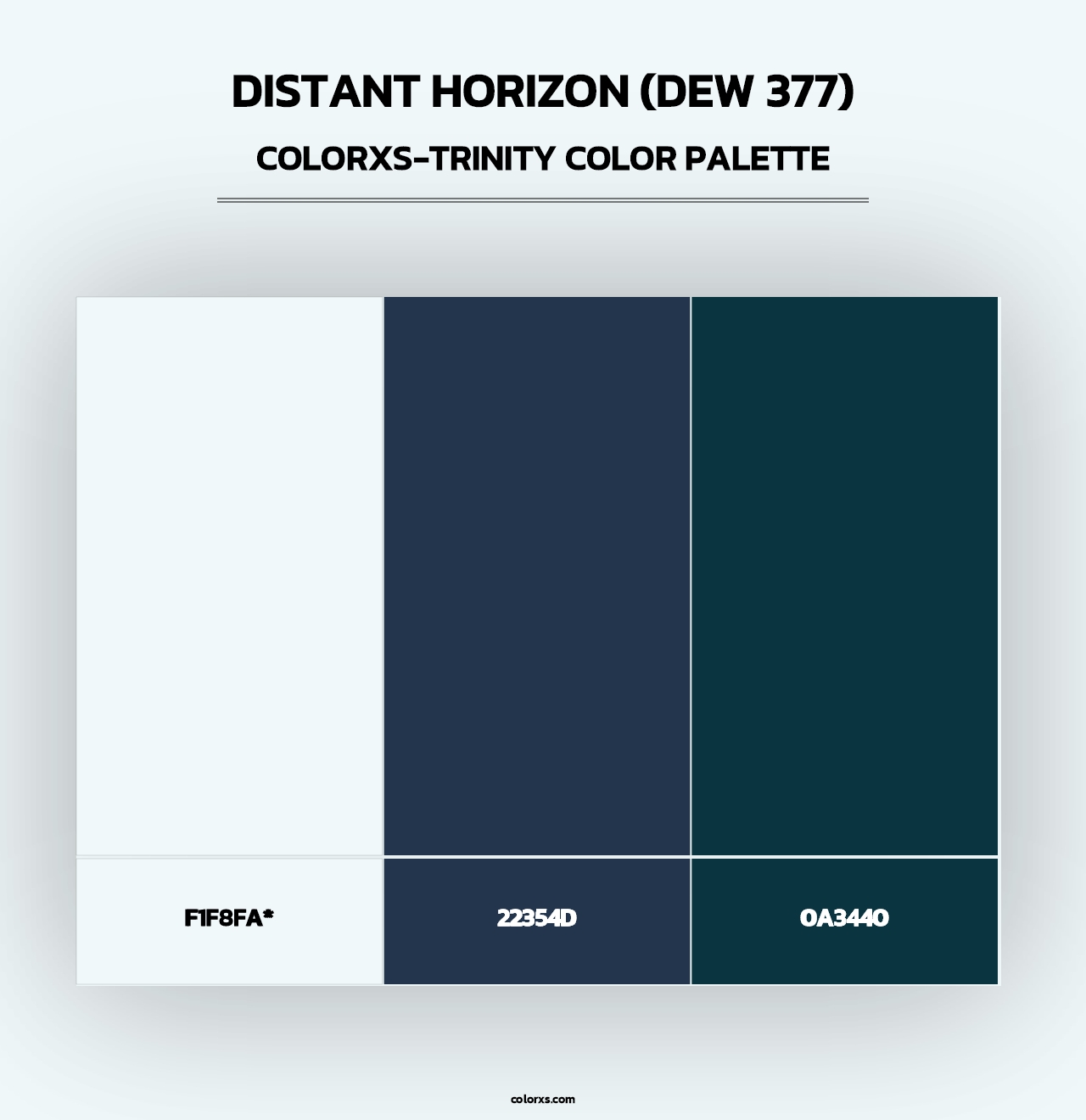 Distant Horizon (DEW 377) - Colorxs Trinity Palette