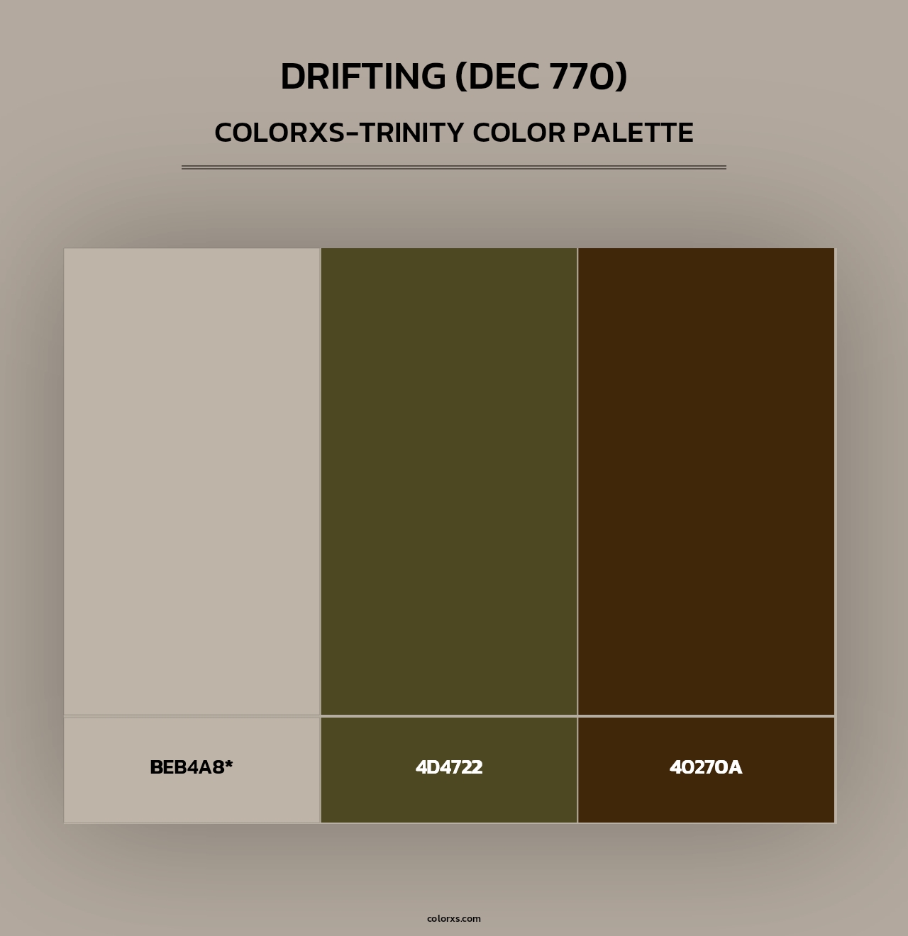 Drifting (DEC 770) - Colorxs Trinity Palette