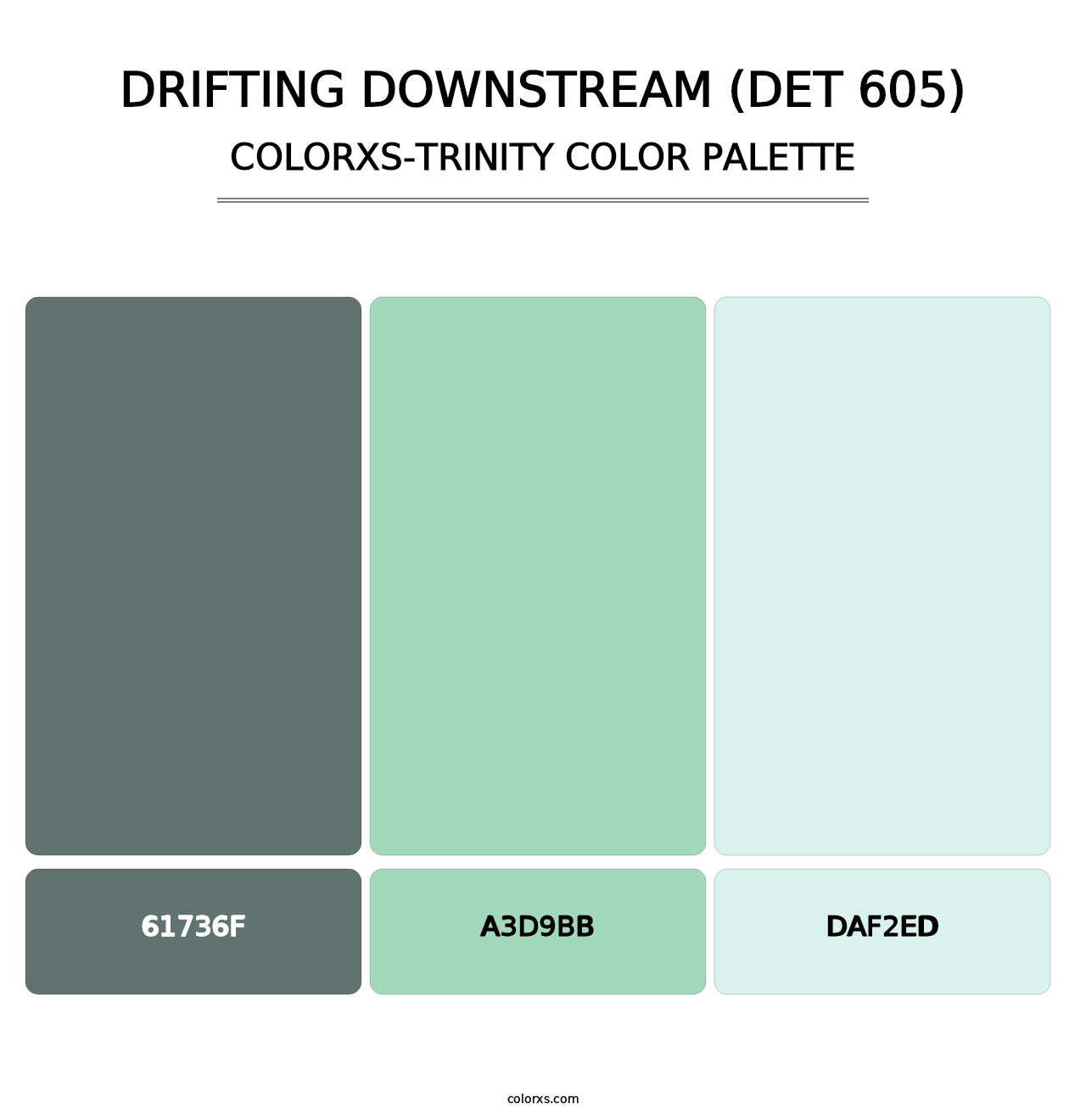 Drifting Downstream (DET 605) - Colorxs Trinity Palette