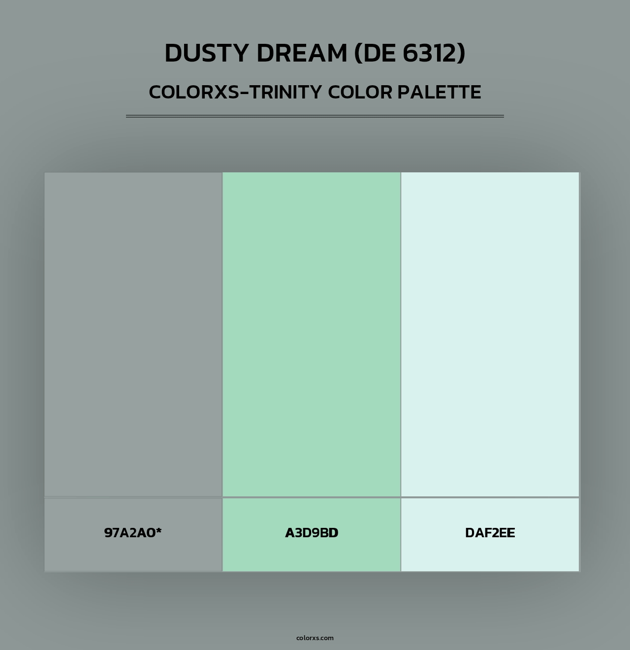 Dusty Dream (DE 6312) - Colorxs Trinity Palette