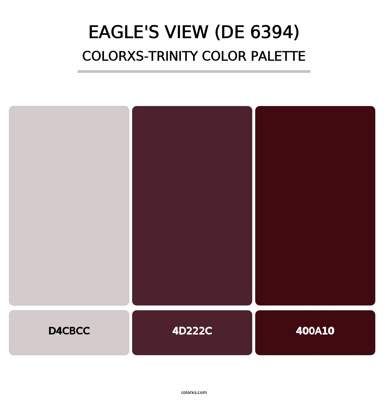Eagle's View (DE 6394) - Colorxs Trinity Palette