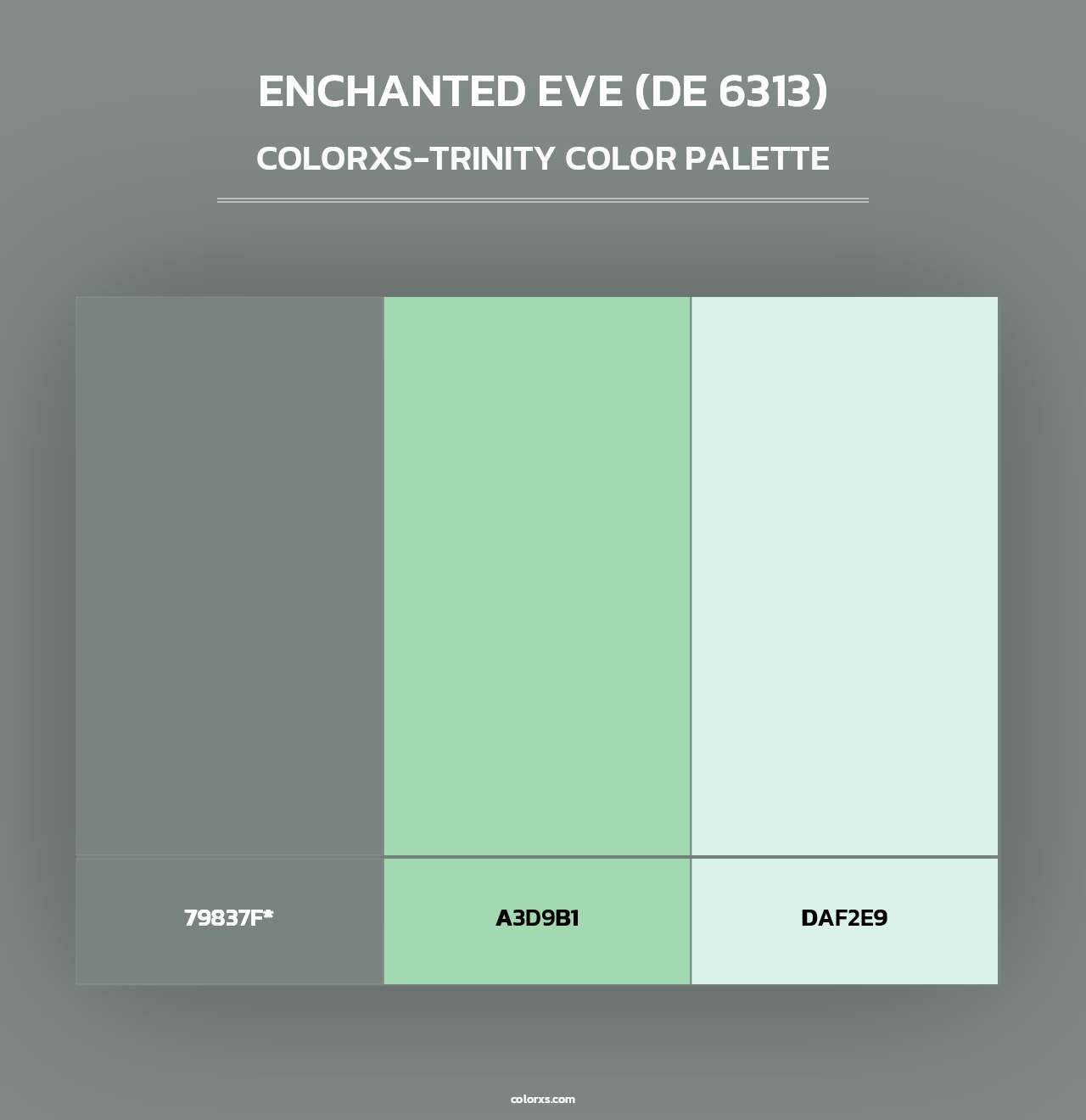 Enchanted Eve (DE 6313) - Colorxs Trinity Palette