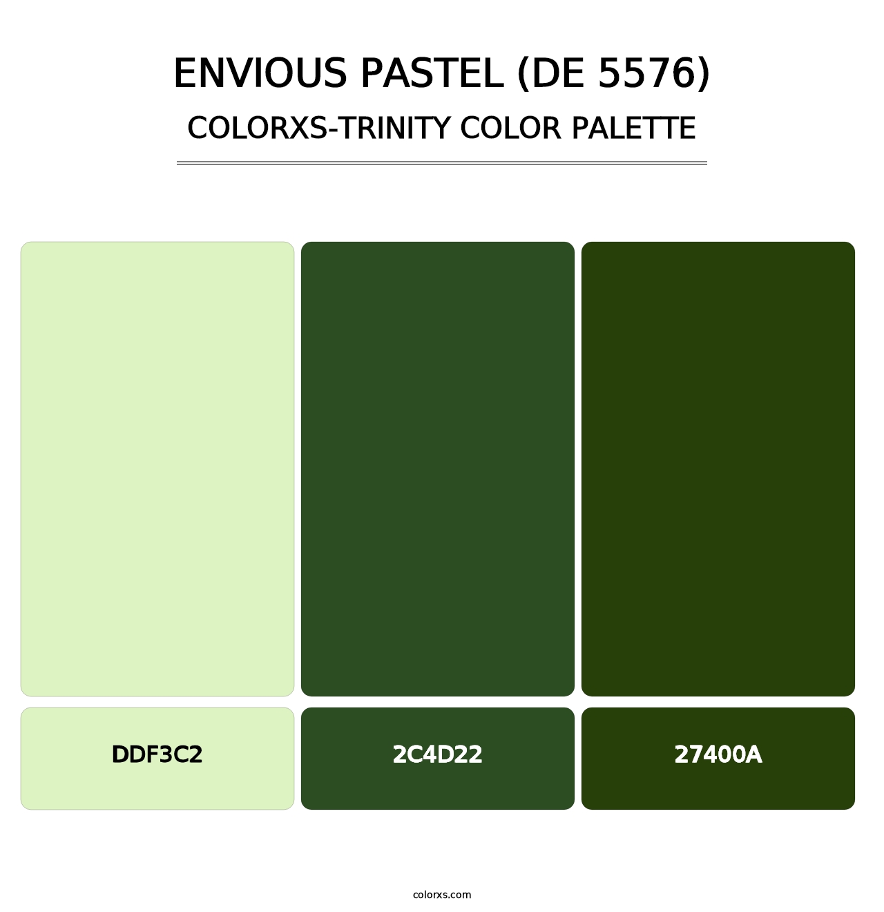 Envious Pastel (DE 5576) - Colorxs Trinity Palette