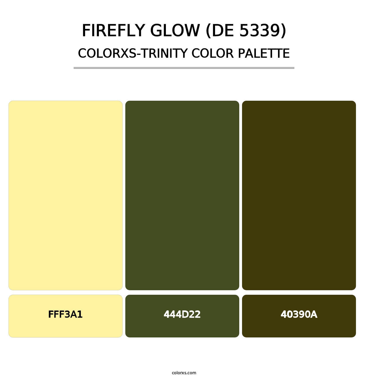 Firefly Glow (DE 5339) - Colorxs Trinity Palette