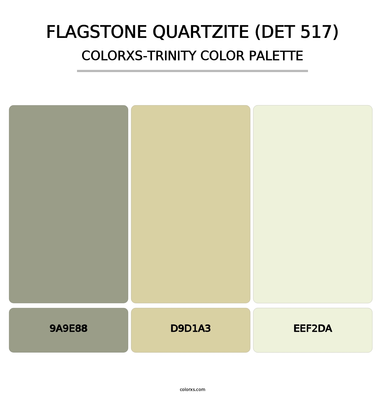Flagstone Quartzite (DET 517) - Colorxs Trinity Palette