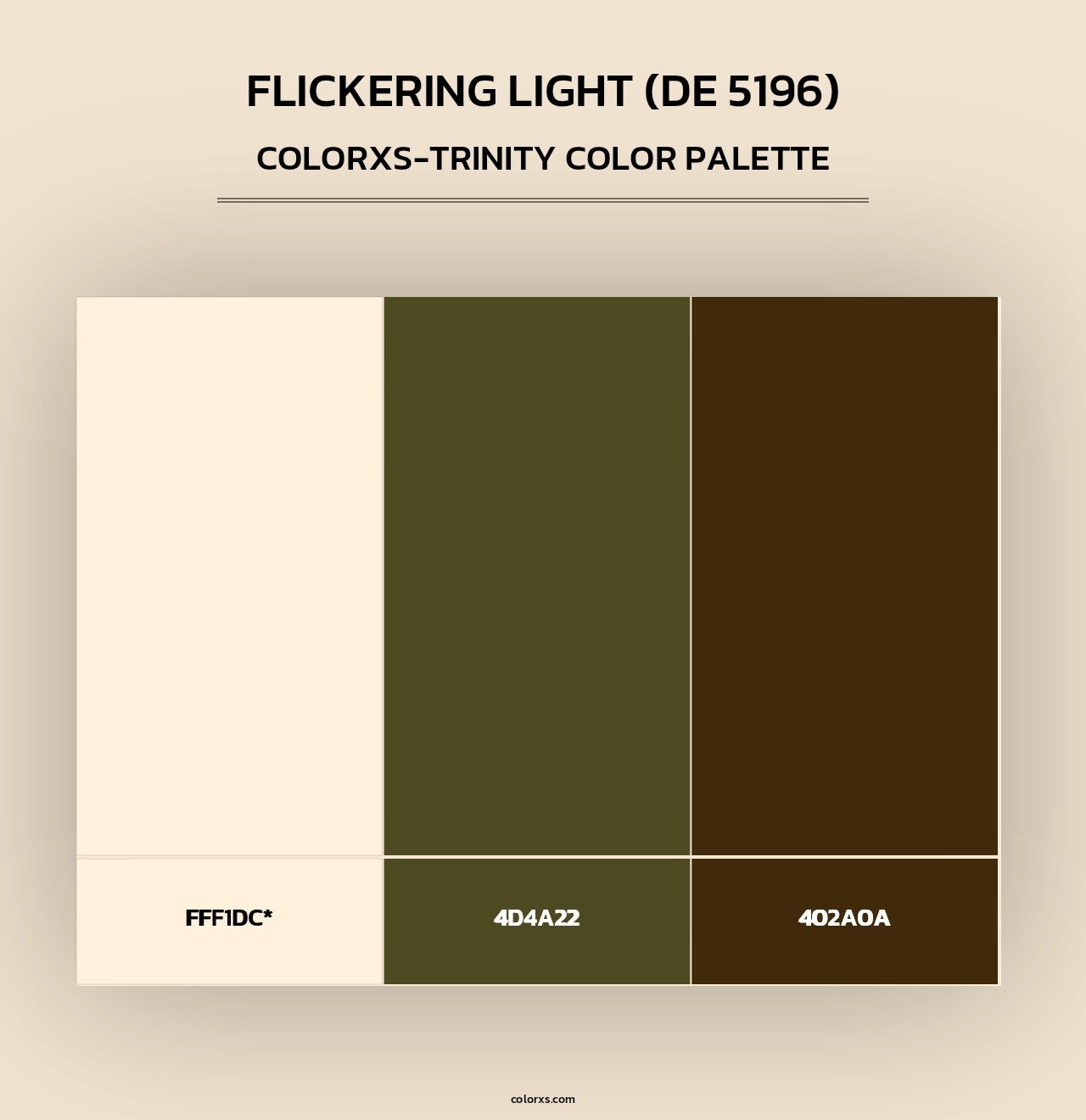 Flickering Light (DE 5196) - Colorxs Trinity Palette