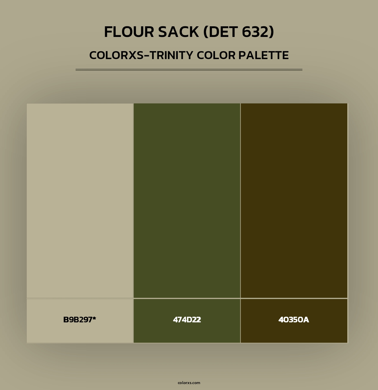 Flour Sack (DET 632) - Colorxs Trinity Palette