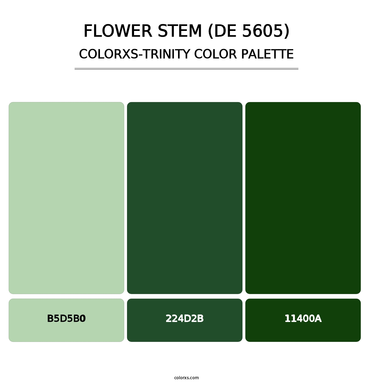 Flower Stem (DE 5605) - Colorxs Trinity Palette