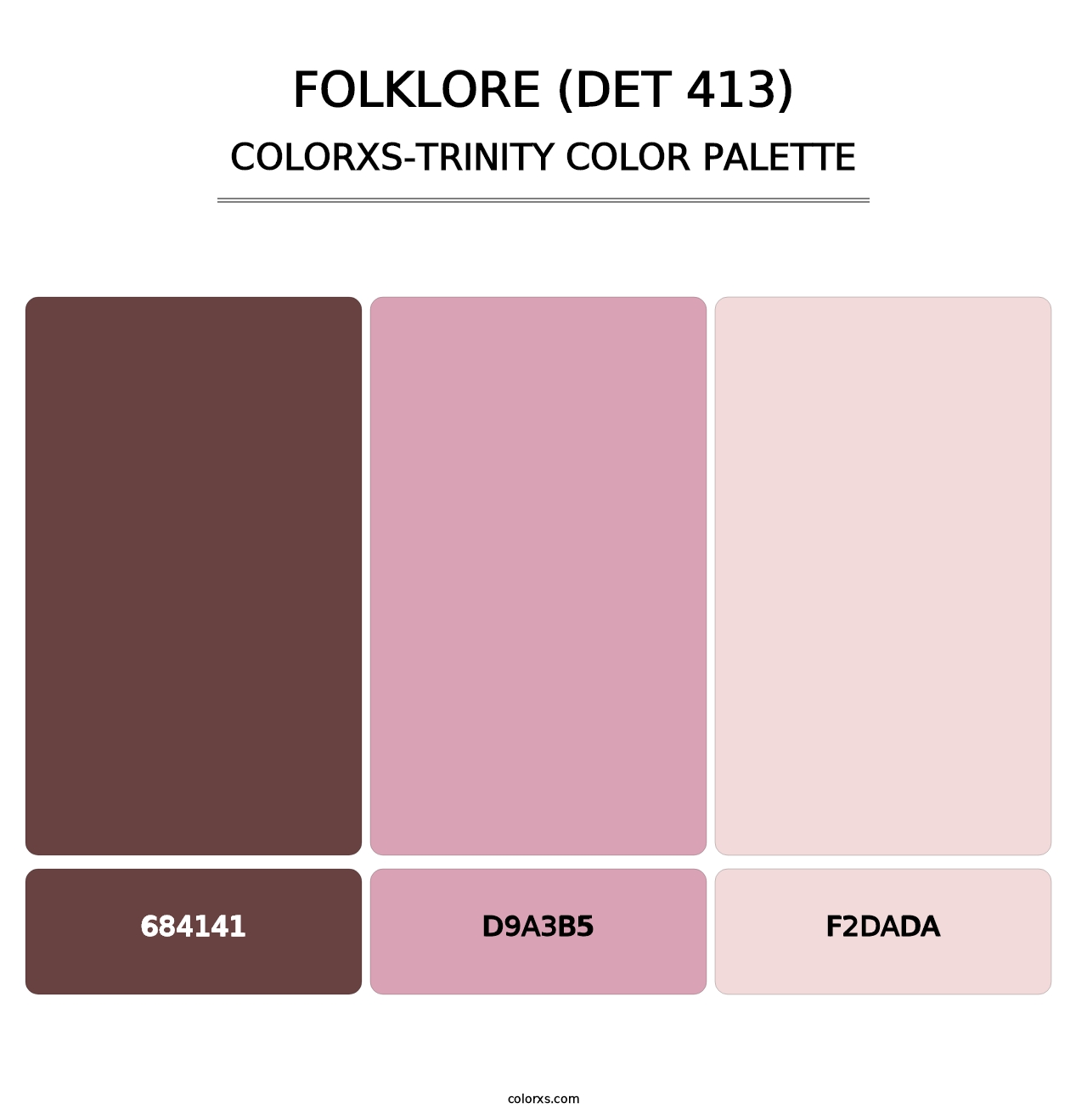 Folklore (DET 413) - Colorxs Trinity Palette