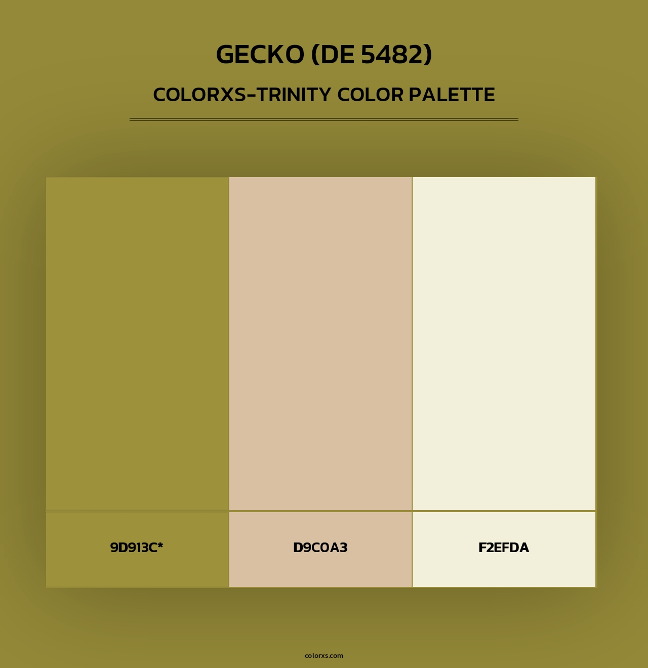 Gecko (DE 5482) - Colorxs Trinity Palette