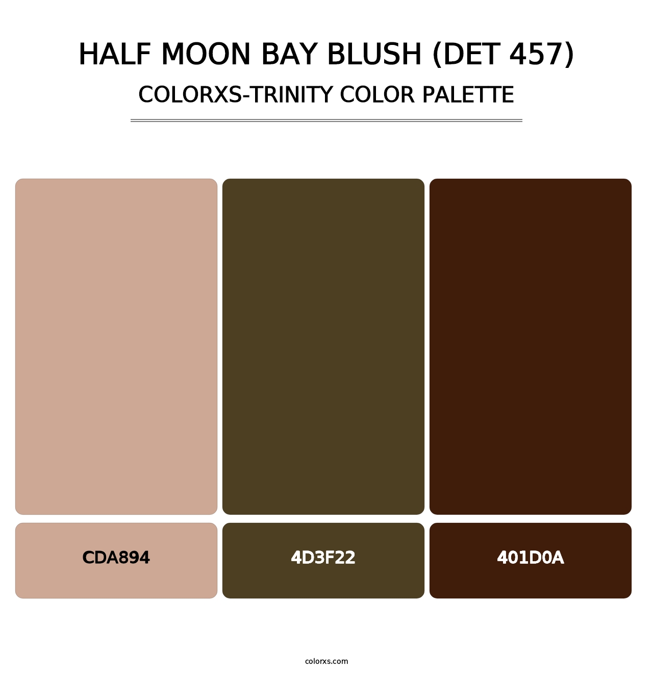 Half Moon Bay Blush (DET 457) - Colorxs Trinity Palette