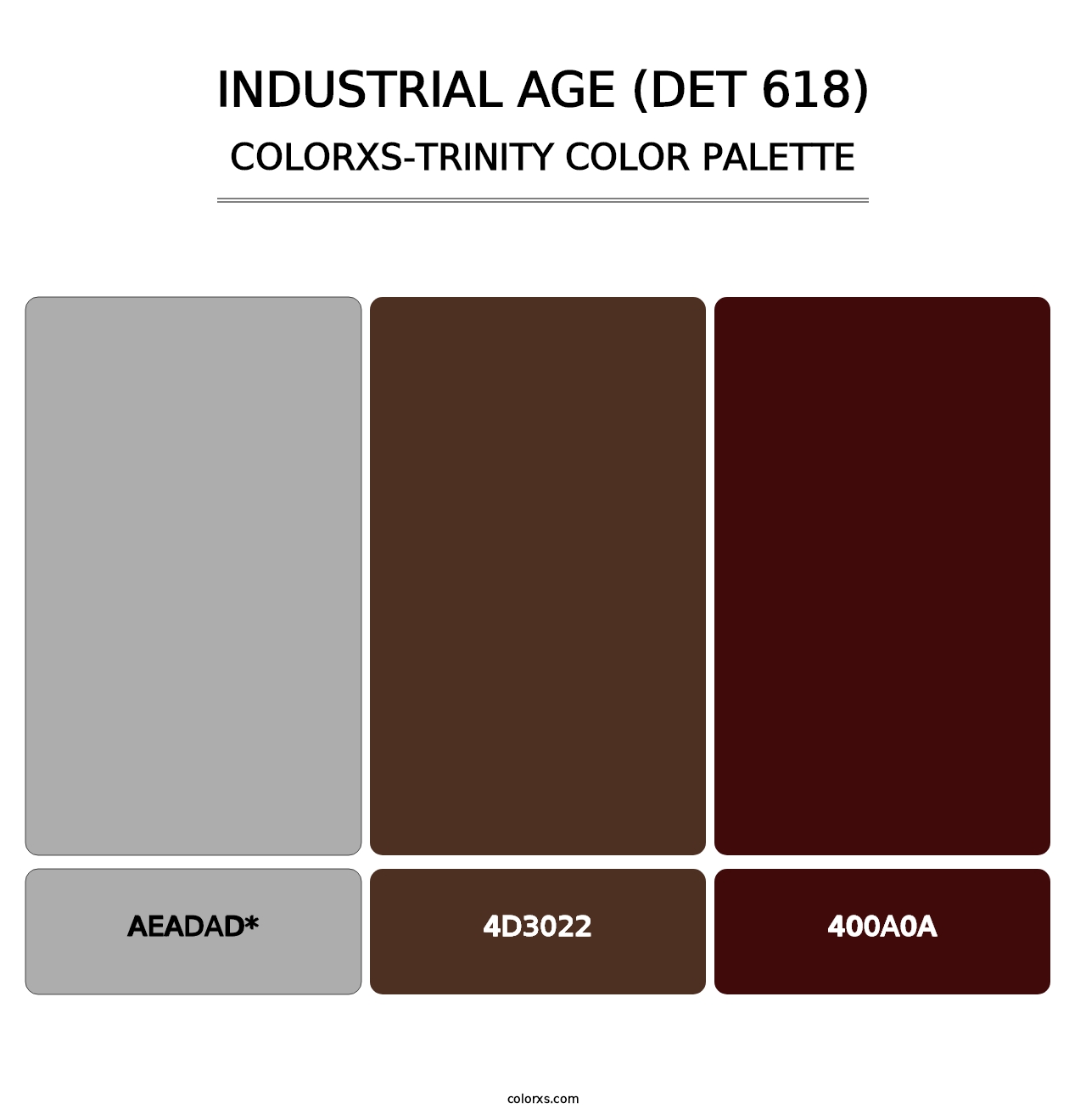 Industrial Age (DET 618) - Colorxs Trinity Palette