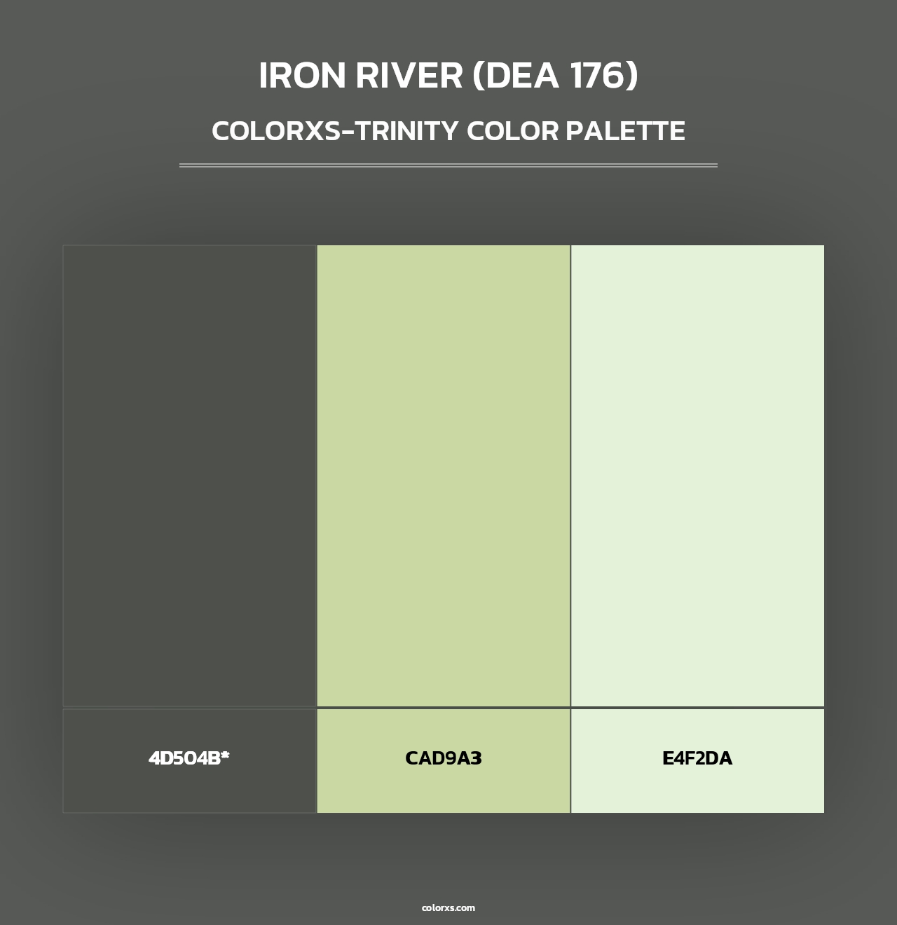 Iron River (DEA 176) - Colorxs Trinity Palette