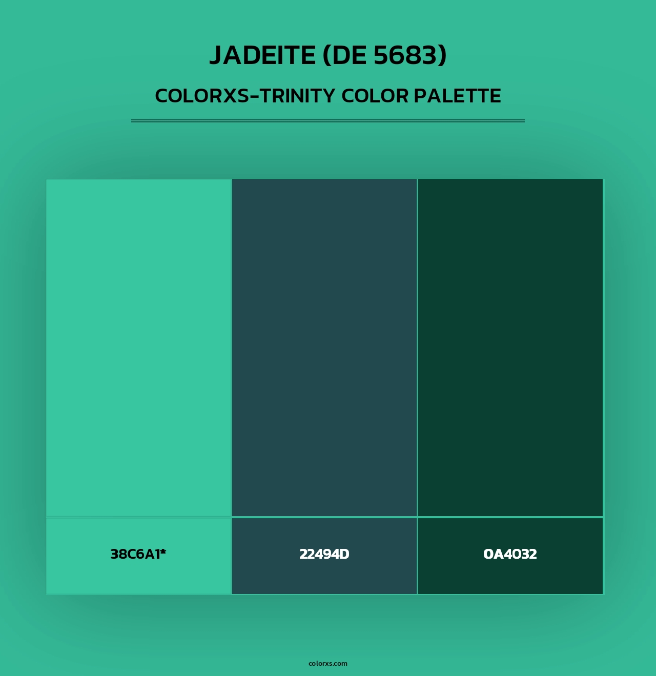 Jadeite (DE 5683) - Colorxs Trinity Palette