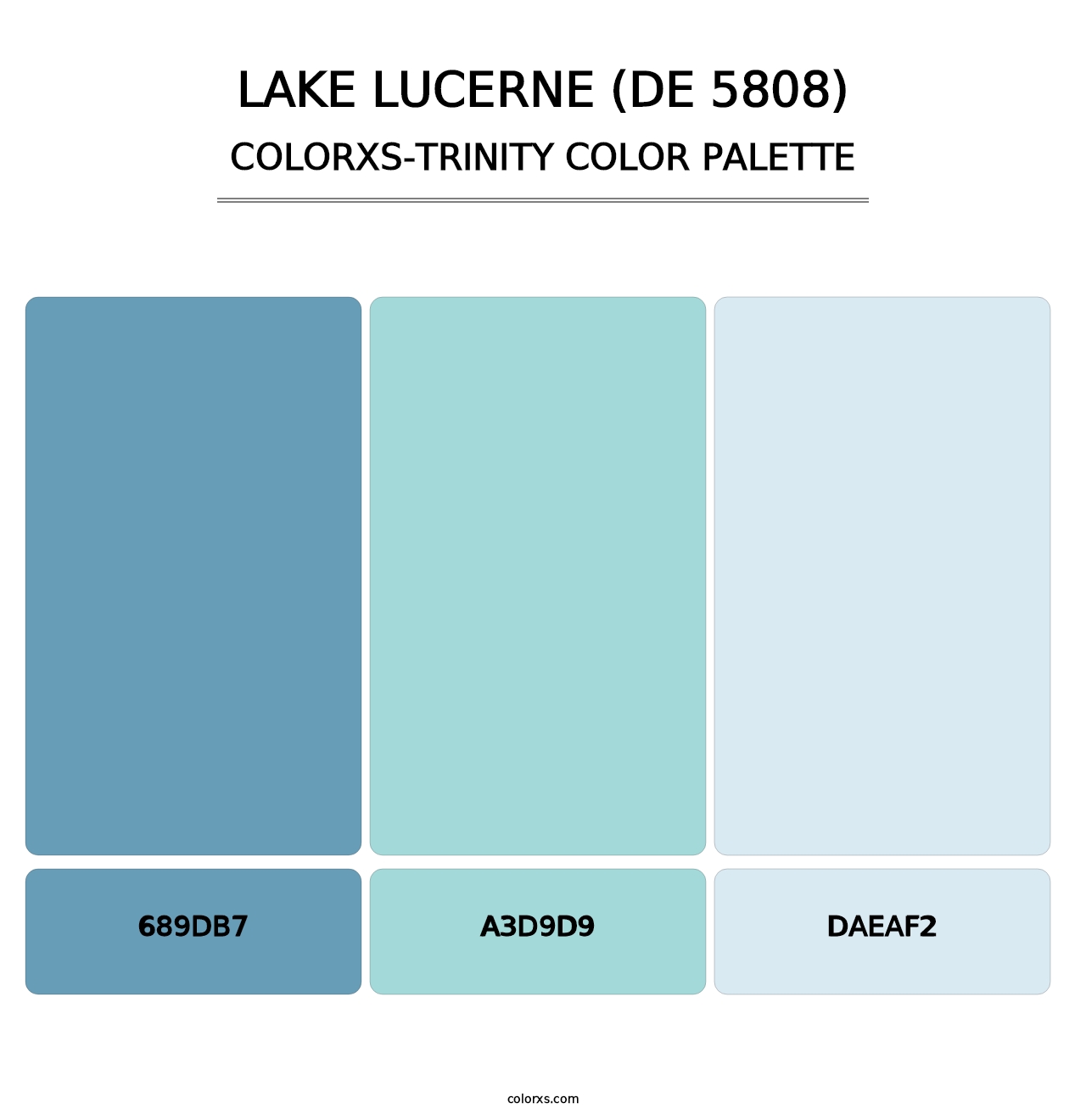 Lake Lucerne (DE 5808) - Colorxs Trinity Palette