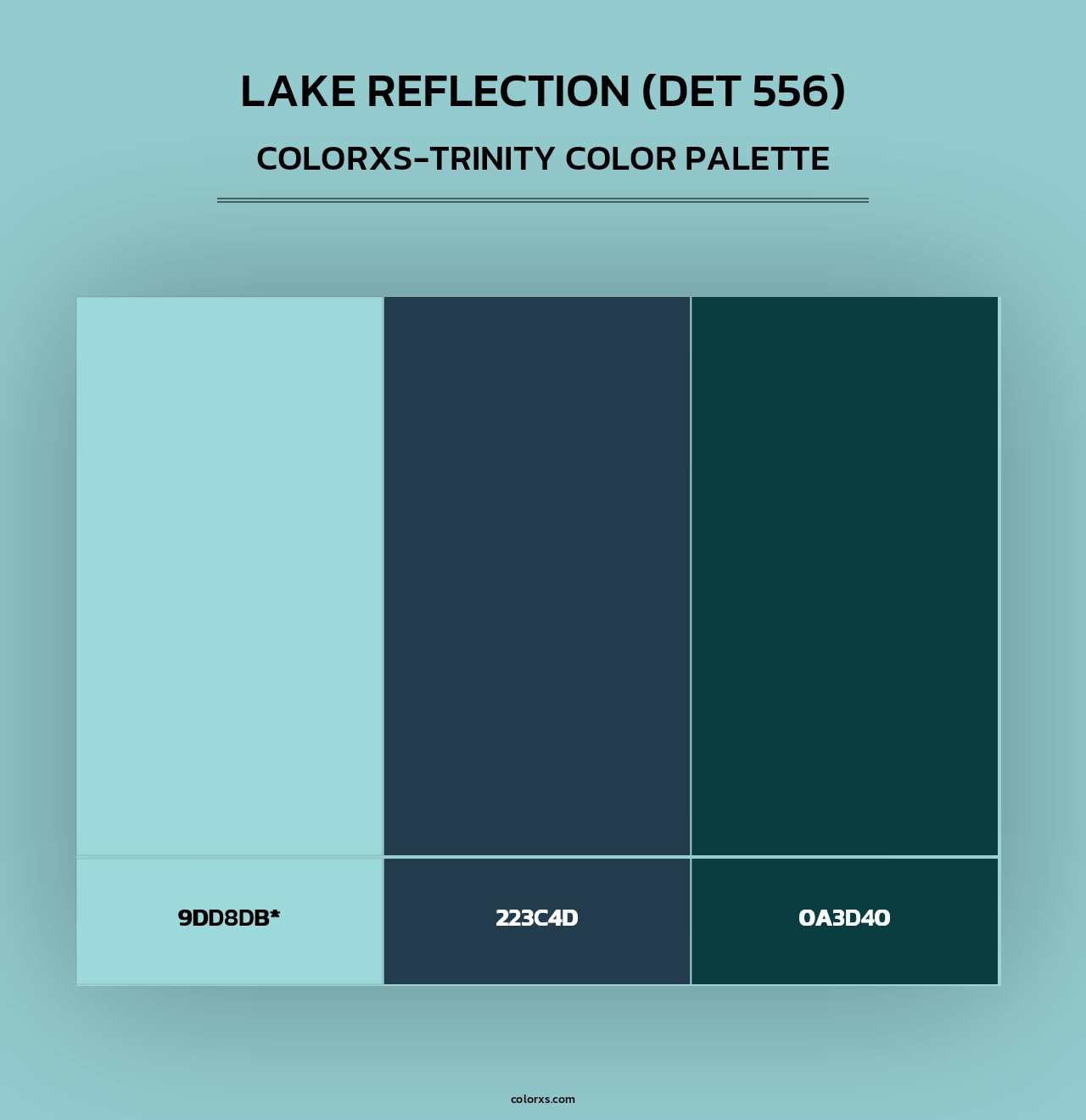 Lake Reflection (DET 556) - Colorxs Trinity Palette