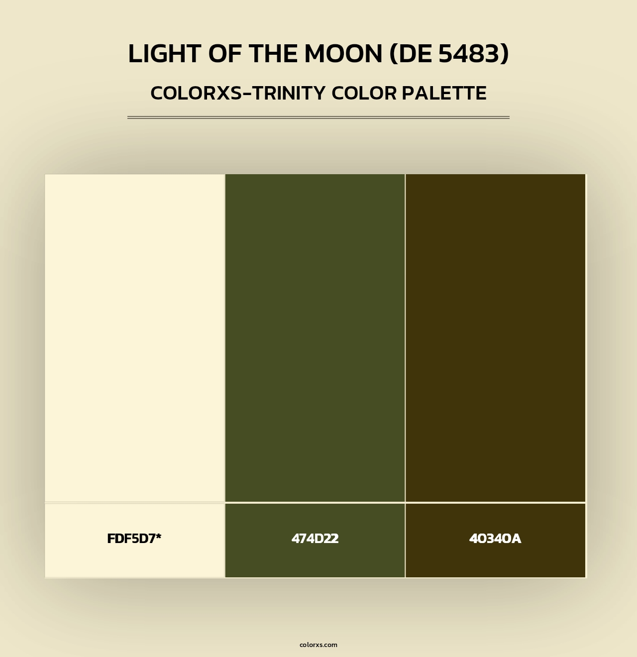Light of the Moon (DE 5483) - Colorxs Trinity Palette