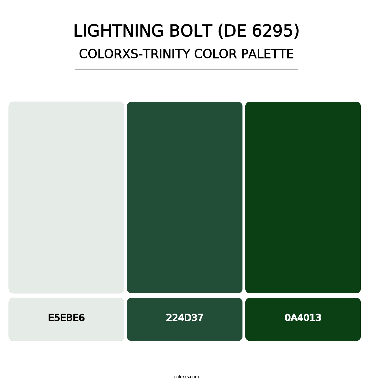 Lightning Bolt (DE 6295) - Colorxs Trinity Palette