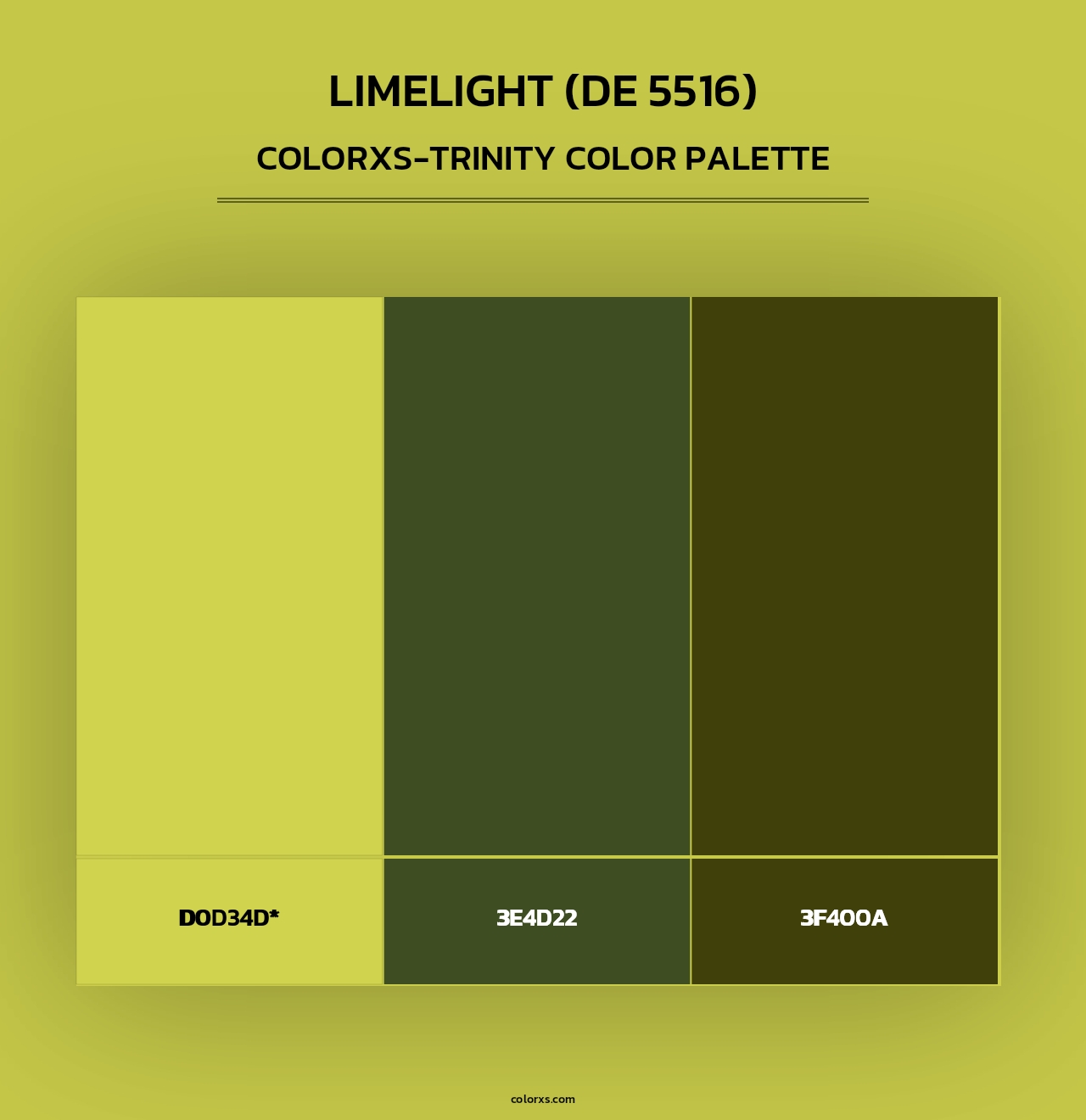 Limelight (DE 5516) - Colorxs Trinity Palette