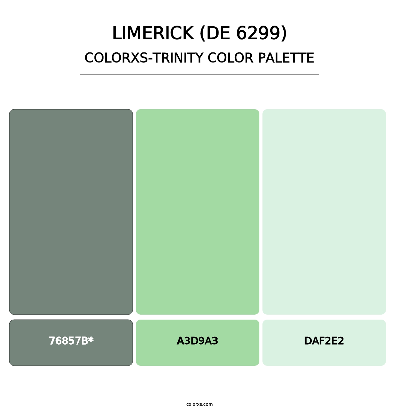 Limerick (DE 6299) - Colorxs Trinity Palette