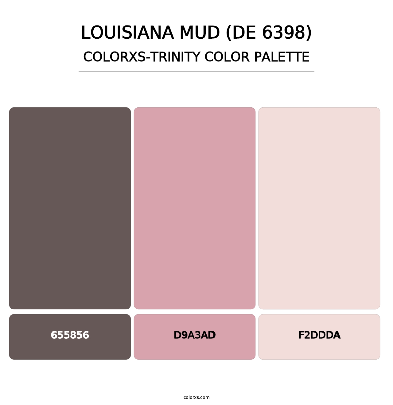 Louisiana Mud (DE 6398) - Colorxs Trinity Palette