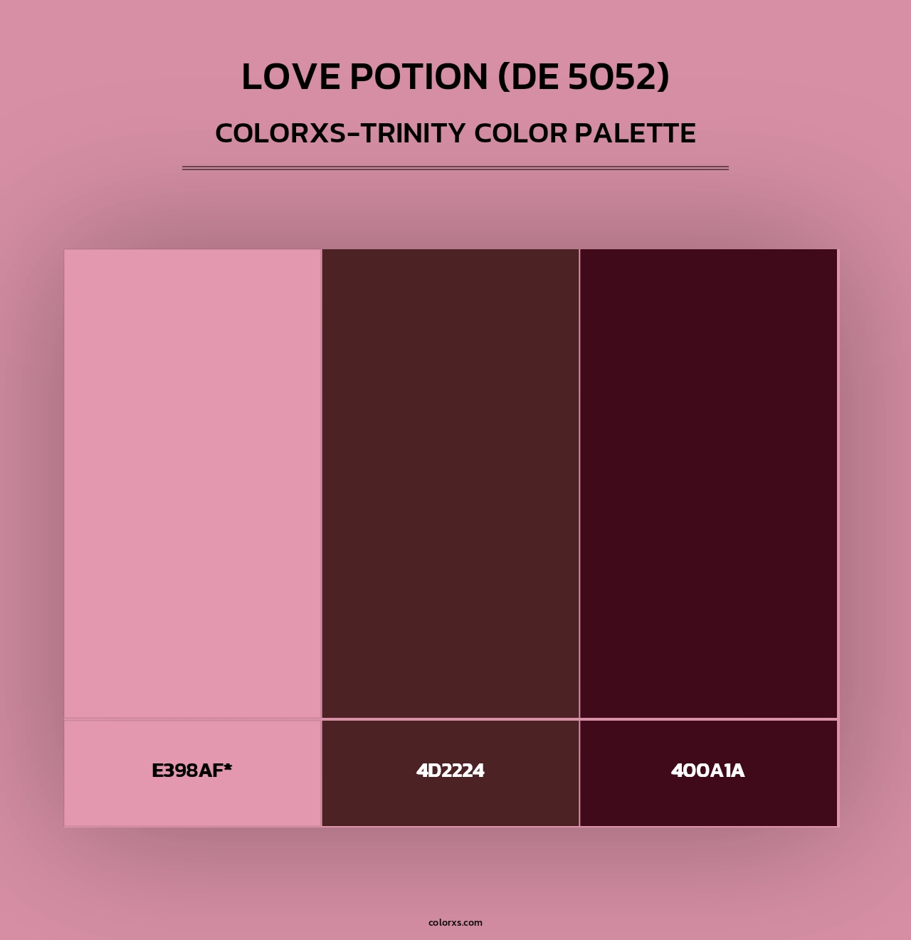 Love Potion (DE 5052) - Colorxs Trinity Palette