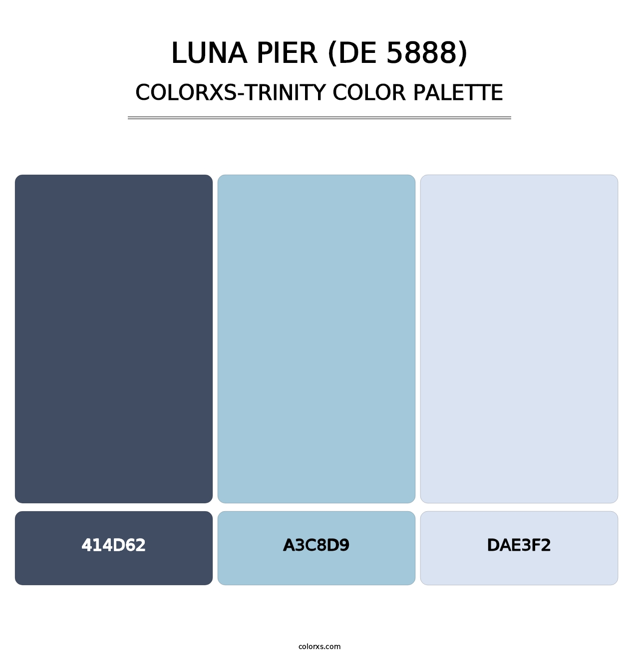 Luna Pier (DE 5888) - Colorxs Trinity Palette