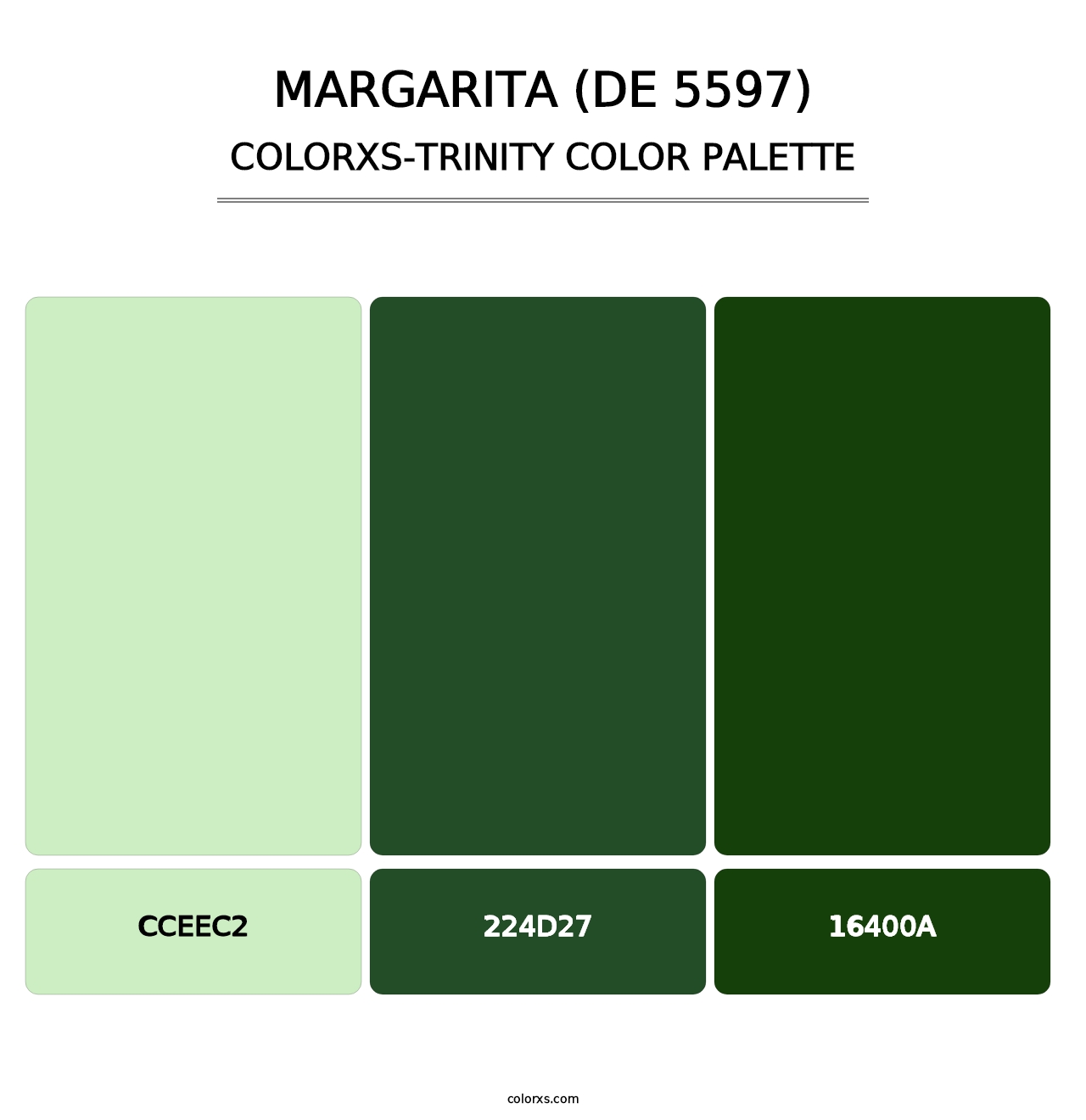 Margarita (DE 5597) - Colorxs Trinity Palette
