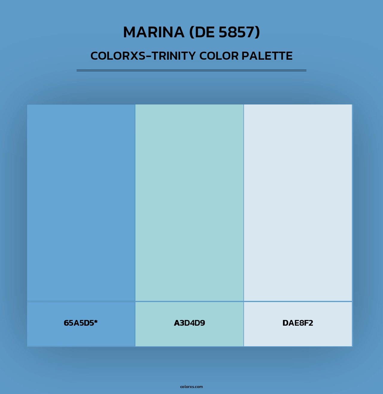 Marina (DE 5857) - Colorxs Trinity Palette
