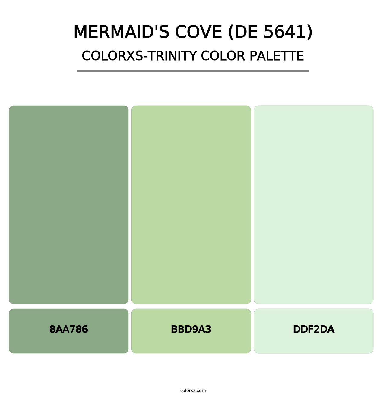 Mermaid's Cove (DE 5641) - Colorxs Trinity Palette