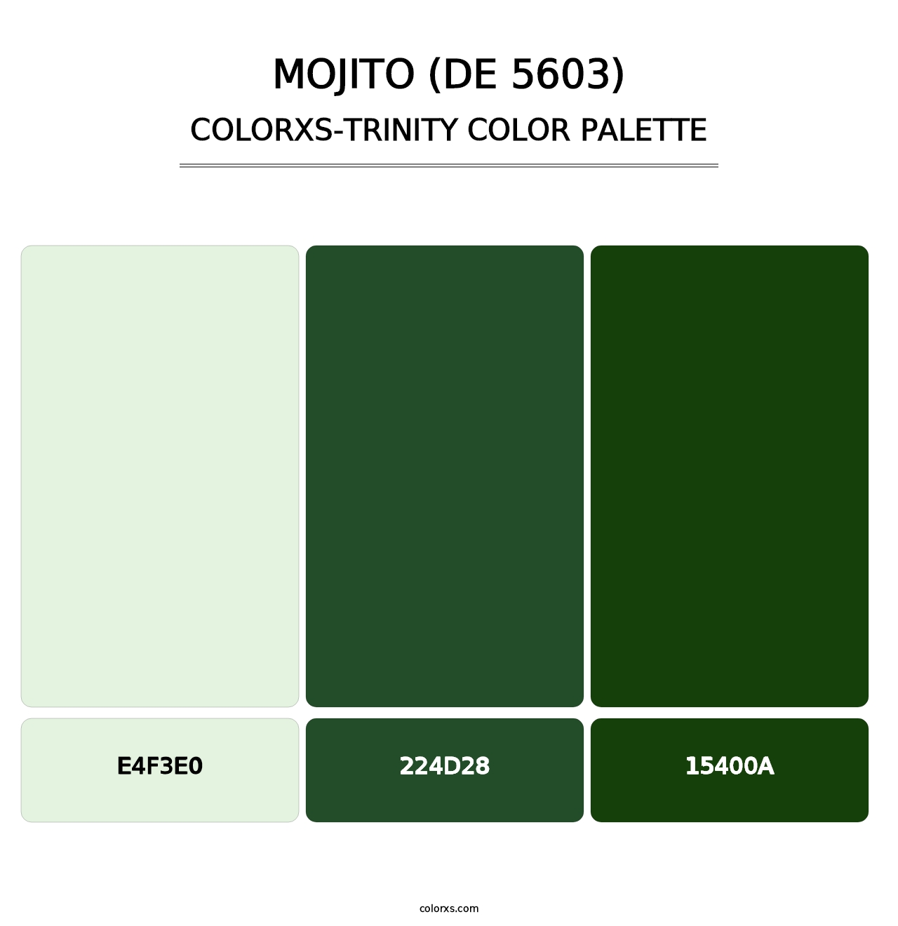 Mojito (DE 5603) - Colorxs Trinity Palette