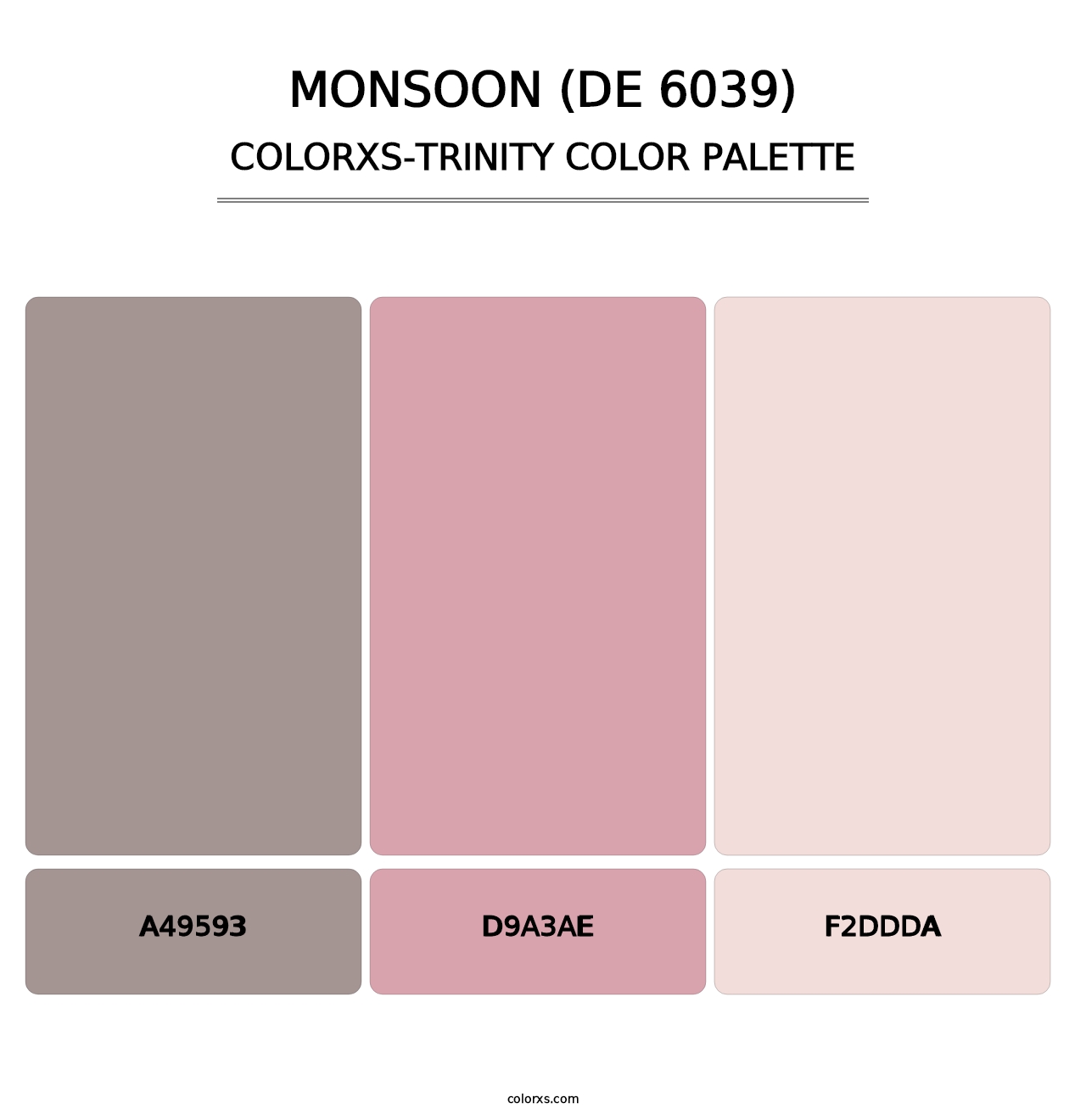 Monsoon (DE 6039) - Colorxs Trinity Palette