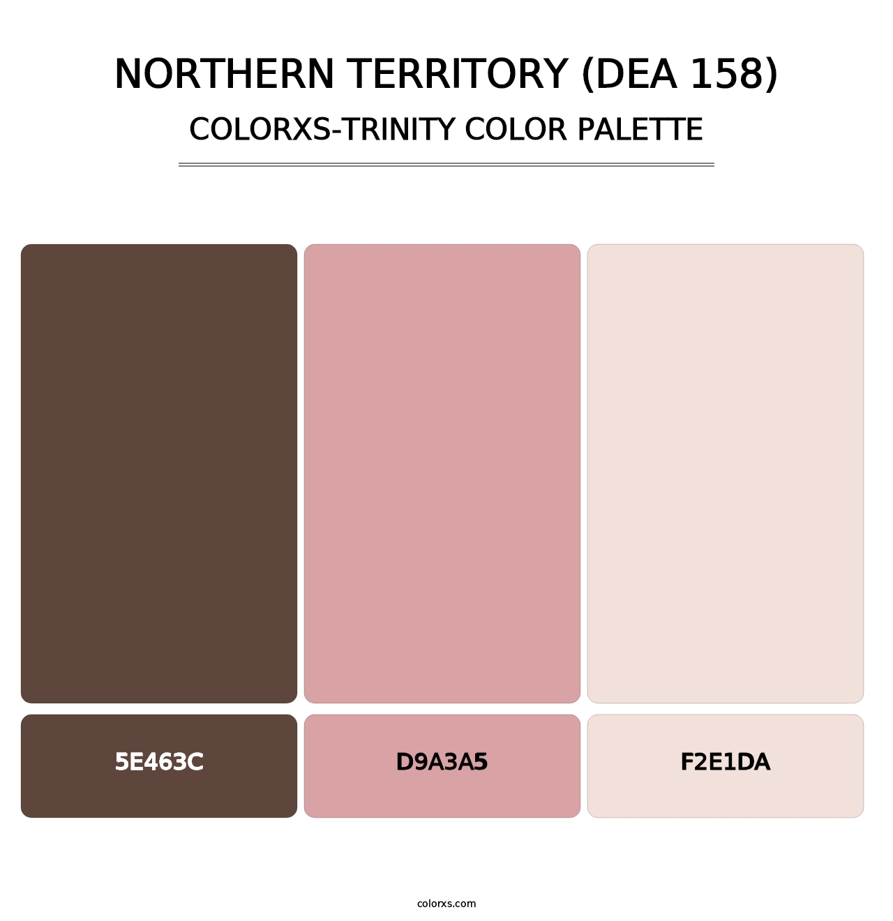 Northern Territory (DEA 158) - Colorxs Trinity Palette