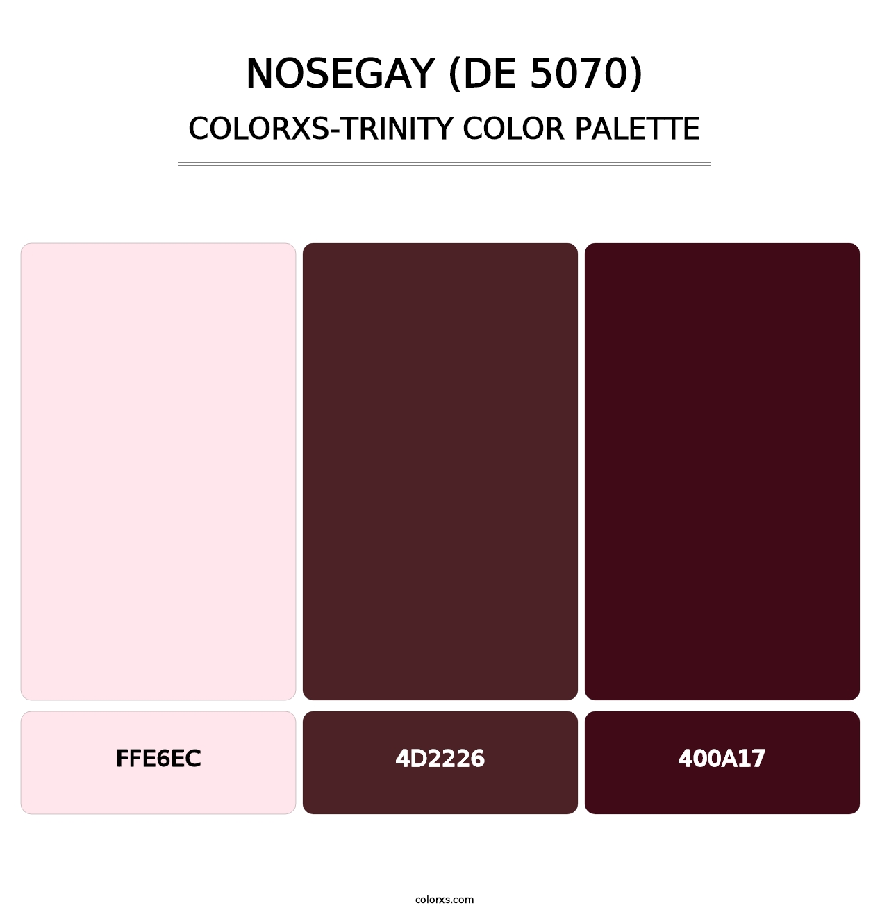 Nosegay (DE 5070) - Colorxs Trinity Palette