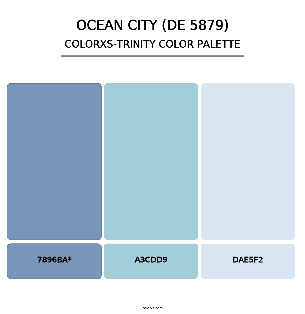 Ocean City (DE 5879) - Colorxs Trinity Palette