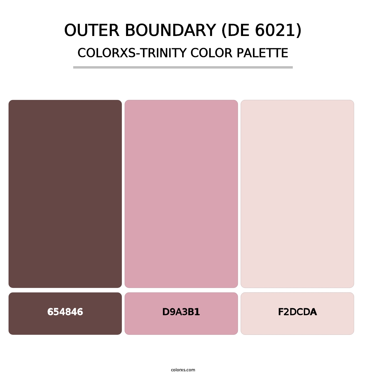 Outer Boundary (DE 6021) - Colorxs Trinity Palette